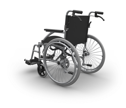 RG18B ALUMINIUM SUPER LIGHT WEIGHT WHEELCHAIR -CRYSTAL