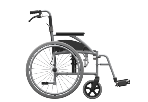 RG18B ALUMINIUM SUPER LIGHT WEIGHT WHEELCHAIR -CRYSTAL - Image 2