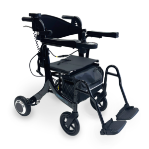 STEADY STRIDE FOLDING ELECTRIC SEAT WALKER / WHEELCHAIR Model RG4409