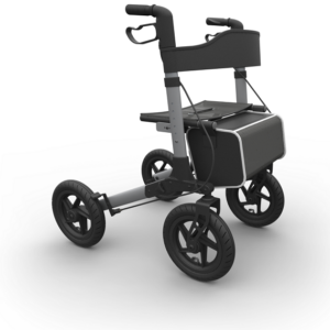 RG4412 – Comfort Ride SIDE FOLD Walker with Air Filled tyres